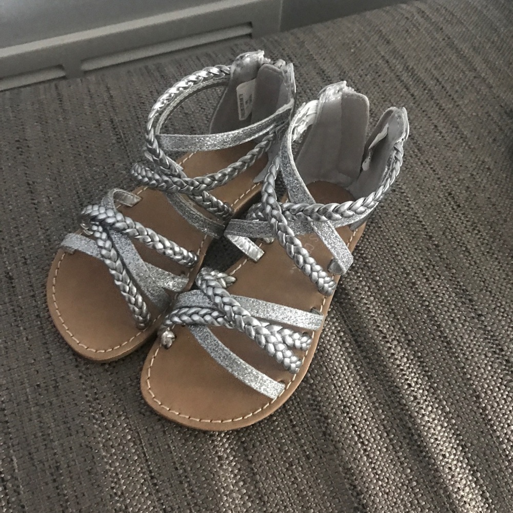 NWOT toddler girls sandals sz 8